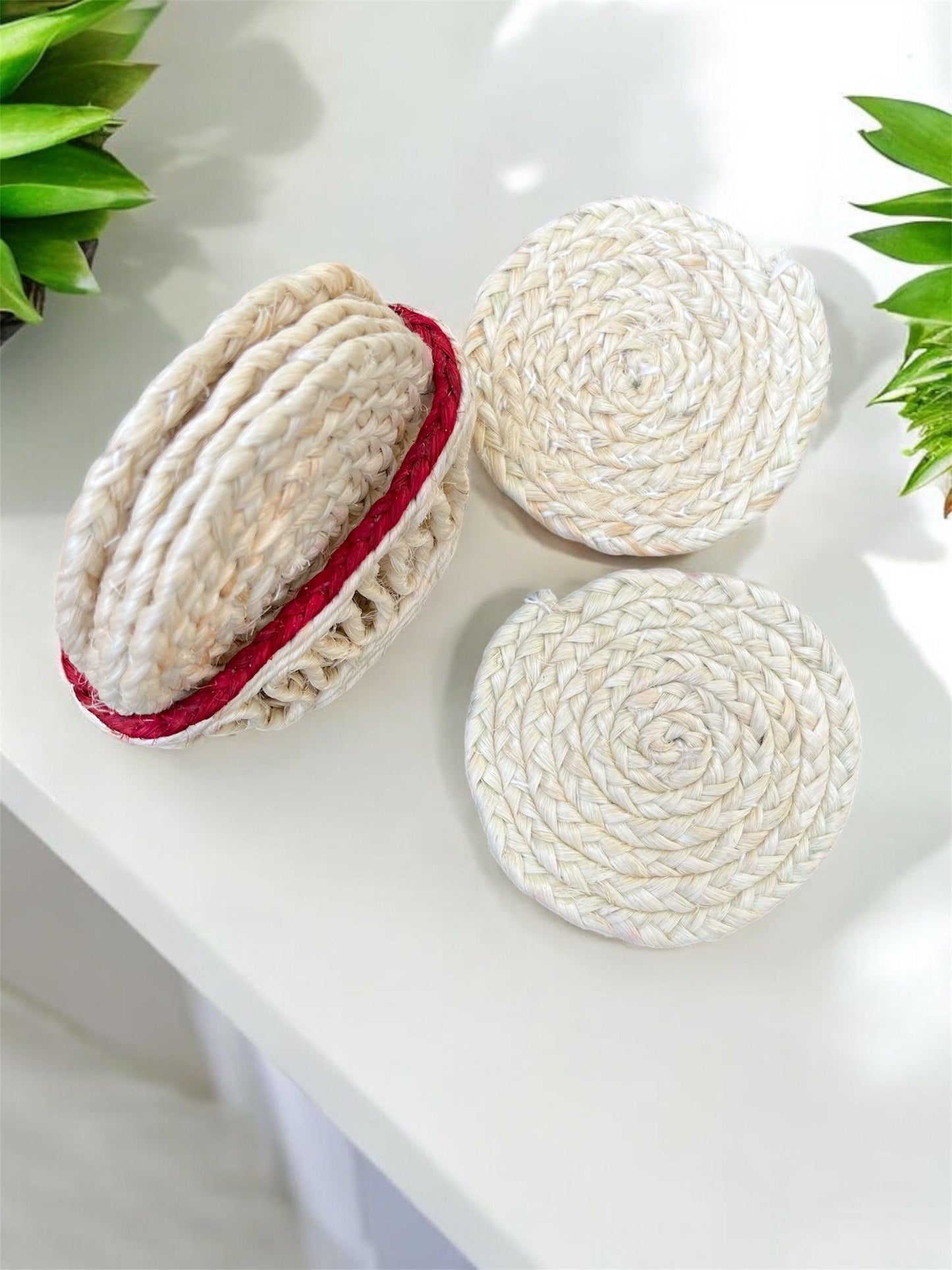 Handmade Coasters Set of 6 - SHG Bazaar