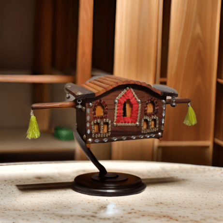 Wooden Palanquin - SHG Bazaar