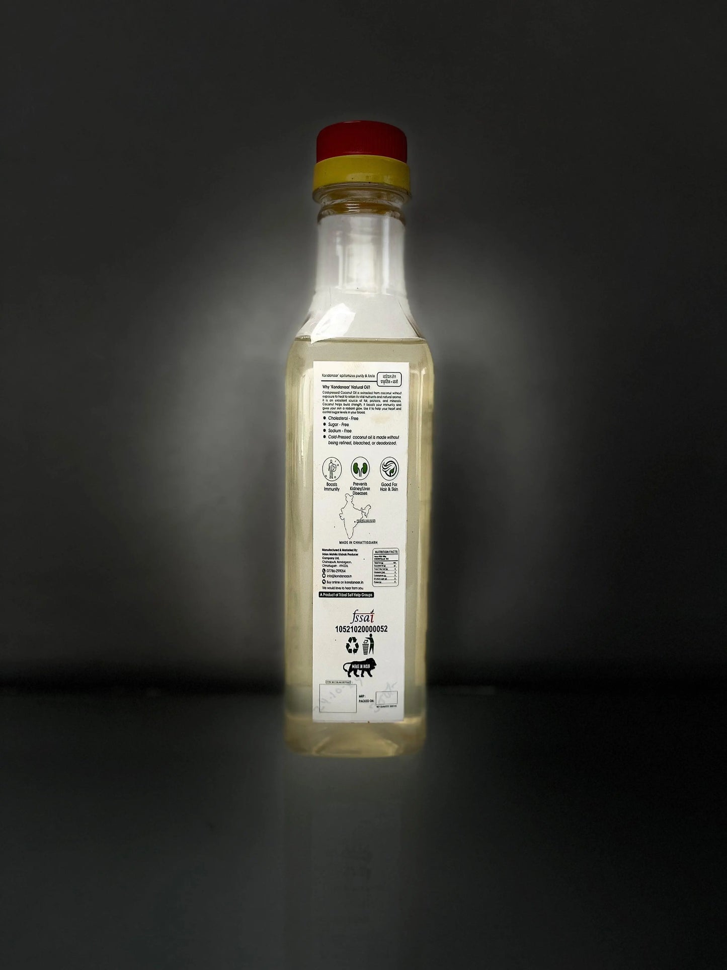 Kondanaar Coconut cold pressed Oil - SHG Bazaar