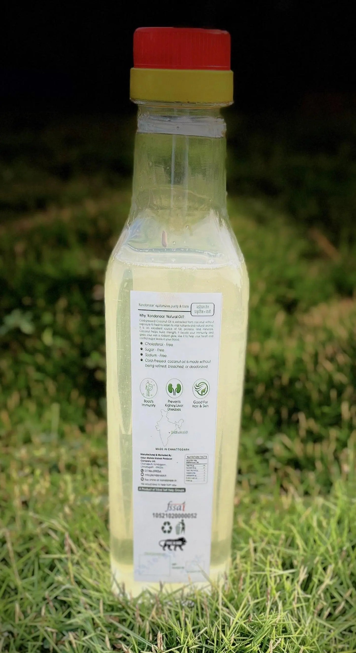 Kondanaar Coconut cold pressed Oil - SHG Bazaar