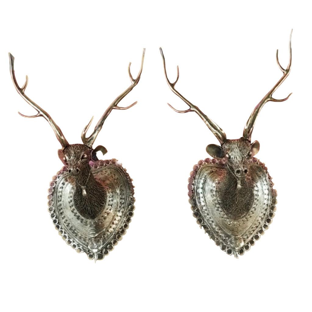 Bell Metal - Deer Heads - SHG Bazaar