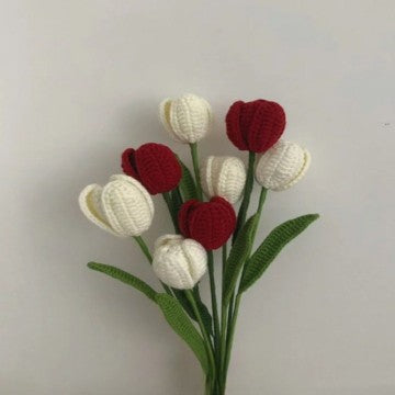 Crochet Tulip Flowers