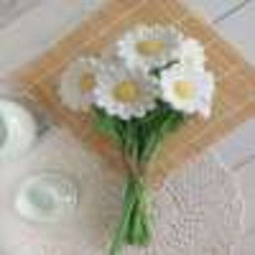 Crochet Daisy Flowers Bouquet