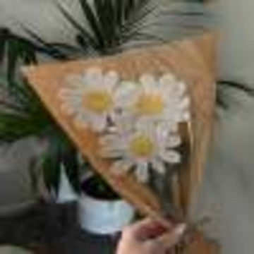 Crochet Daisy Flowers Bouquet